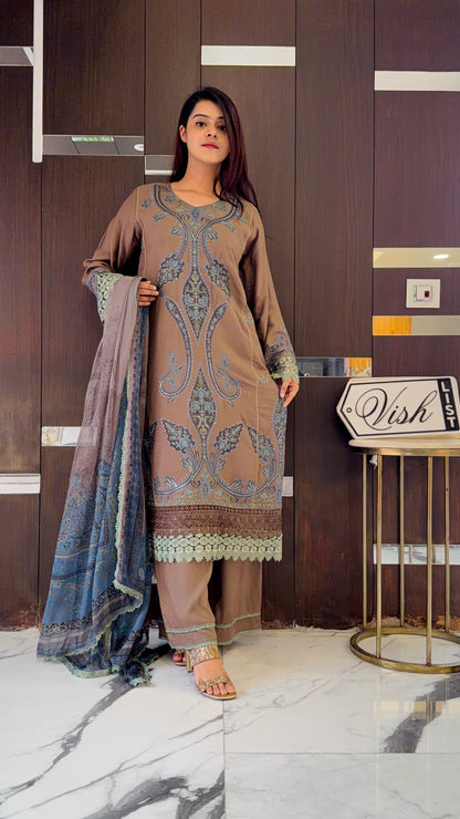 Shafa Pakistani Lawn Set 01