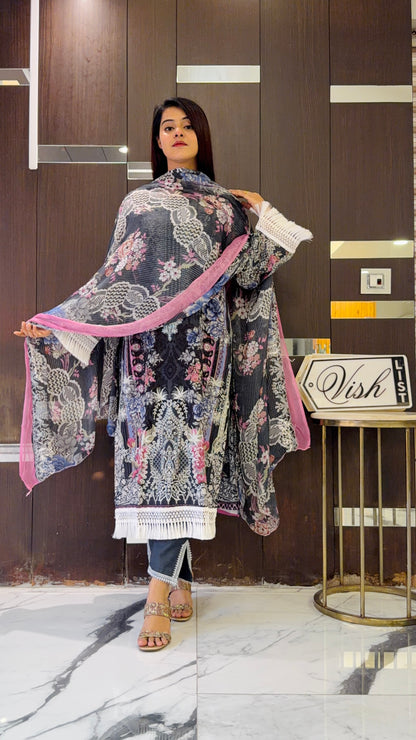 Raunak-e-Ramadan Pakistani Lawn Set 14
