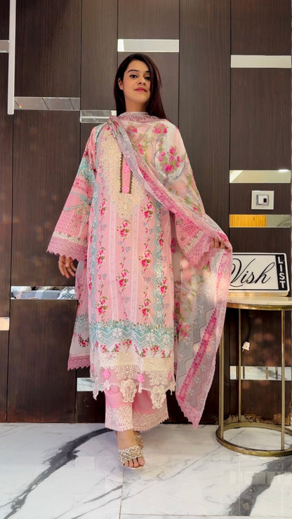 Irha Pakistani Lawn Set 10
