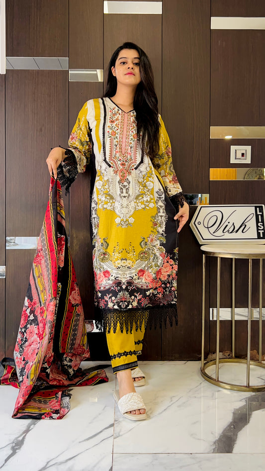 Kiswa Pakistani Lawn Set 12