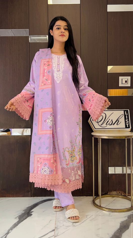 Laiba Pakistani Lawn Set 08