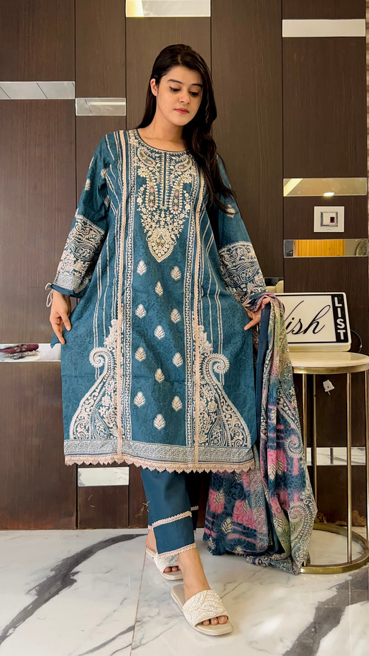 Hira Pakistani Lawn Set 02