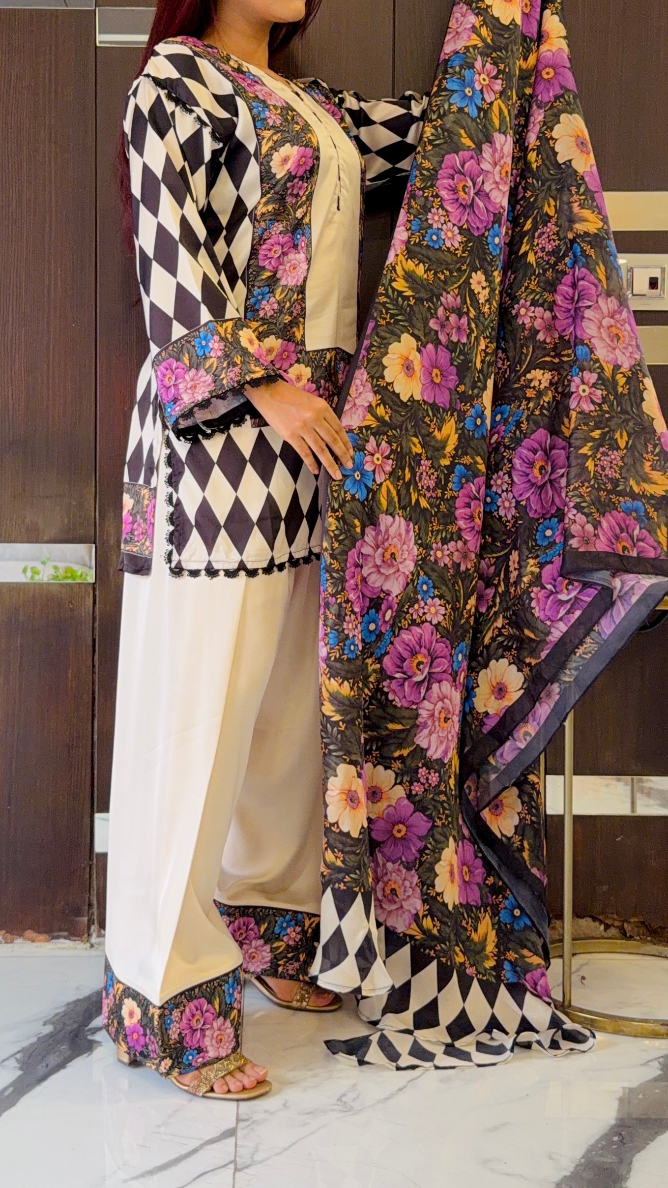Heena Pakistani Farshi Salwar Set 10