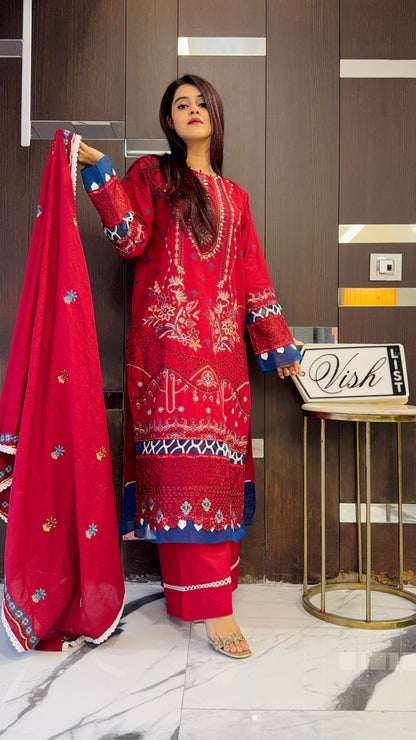 Yalina Pakistani Luxe Lawn Set 02