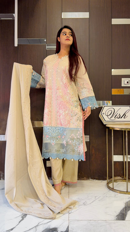 Kifara Pakistani Luxe Lawn Set 03