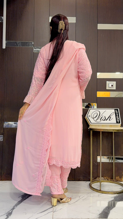 Zafrah Pakistani Formal Set 07