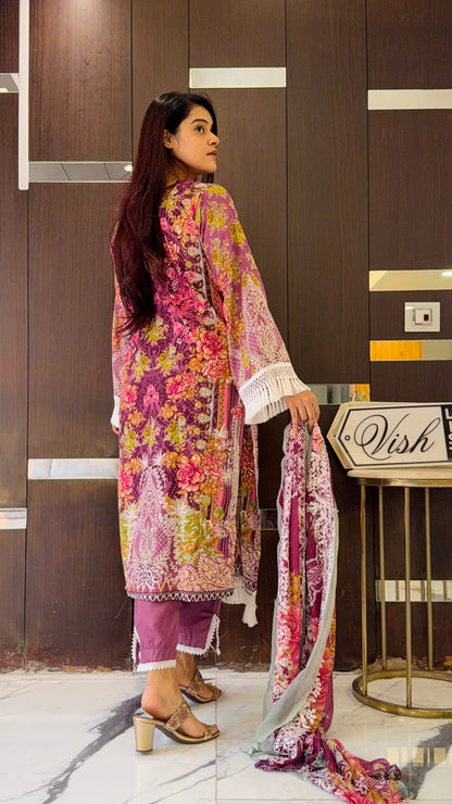 Raunak-e-Ramadan Pakistani Lawn Set 12
