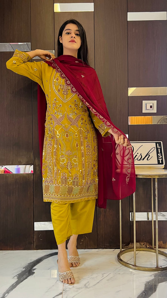 Nazm Pakistani Formal Set 05