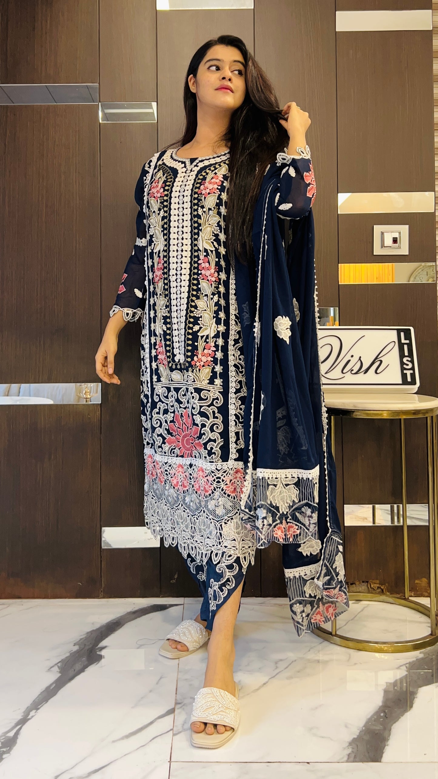 Noor-e-Jahaan (Navy Blue)