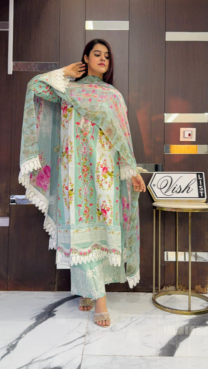 Irha Pakistani Lawn Set 09