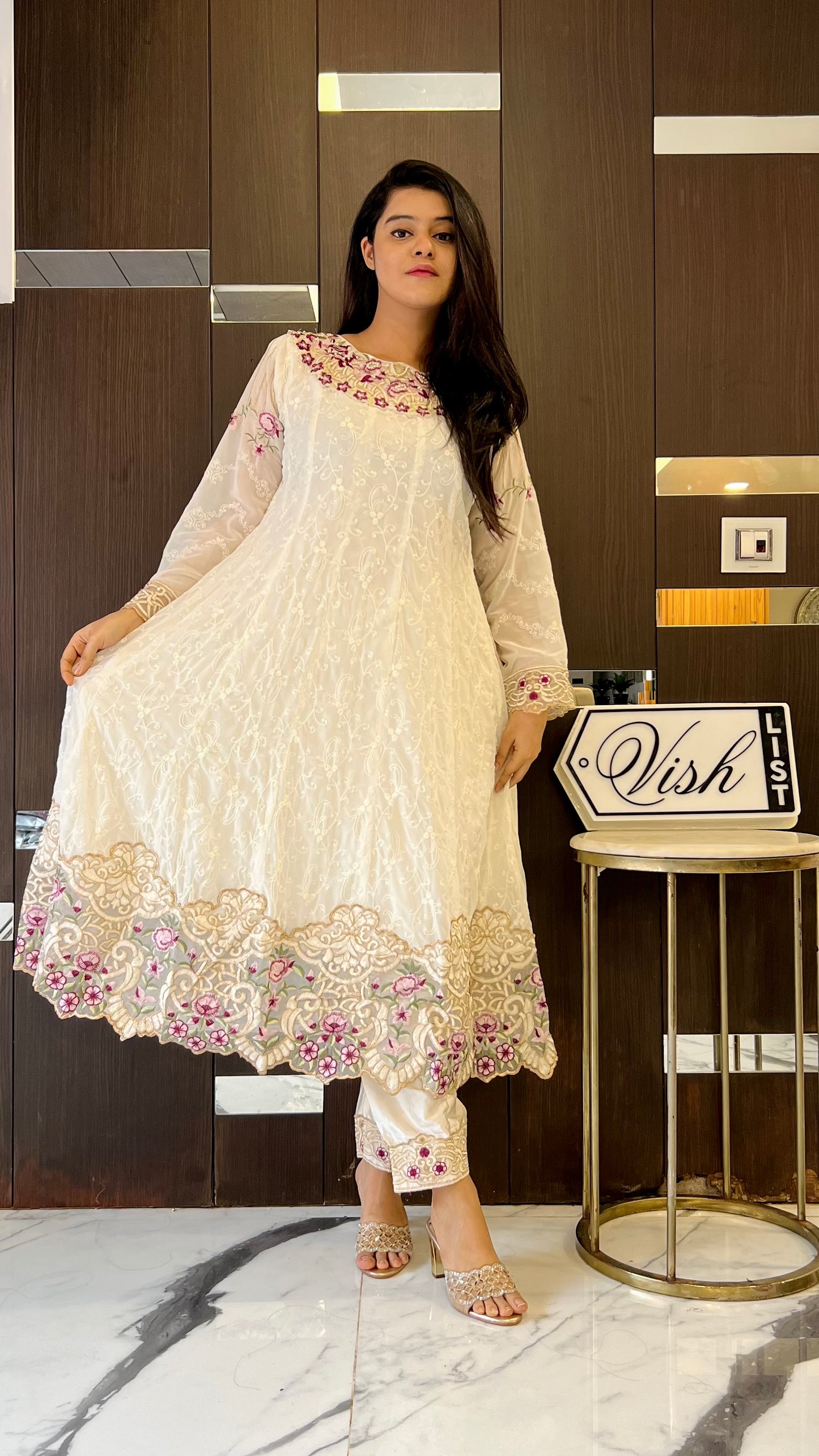 Meher Pakistani Anarkali Set 01