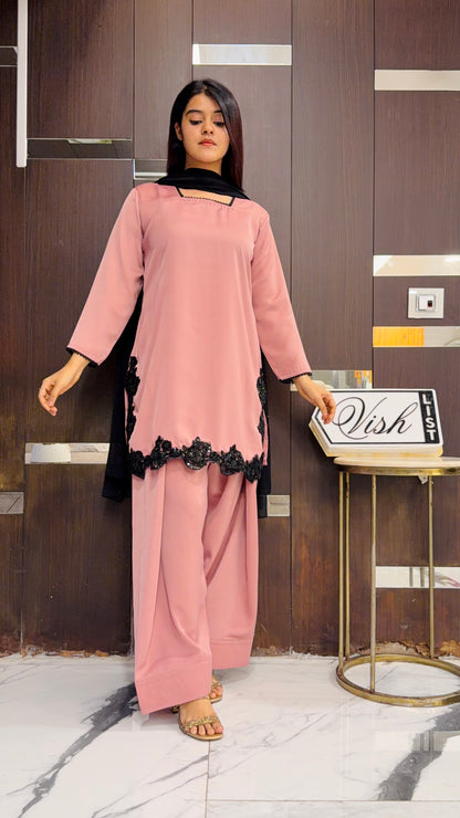 Sophia Solid Farshi Salwar Suit 12
