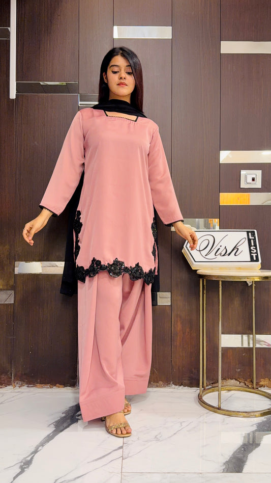 Sophia Solid Farshi Salwar Suit 12