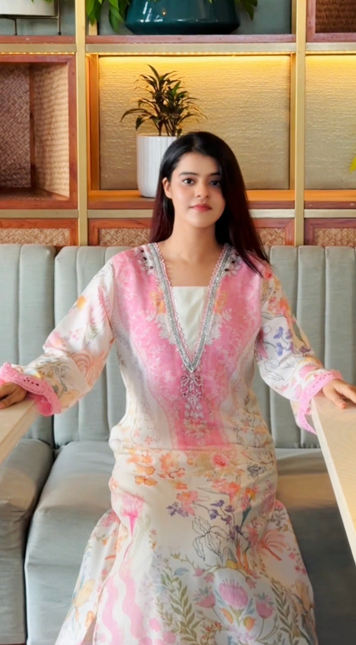 Mawra Pakistani Kaftan Set 01