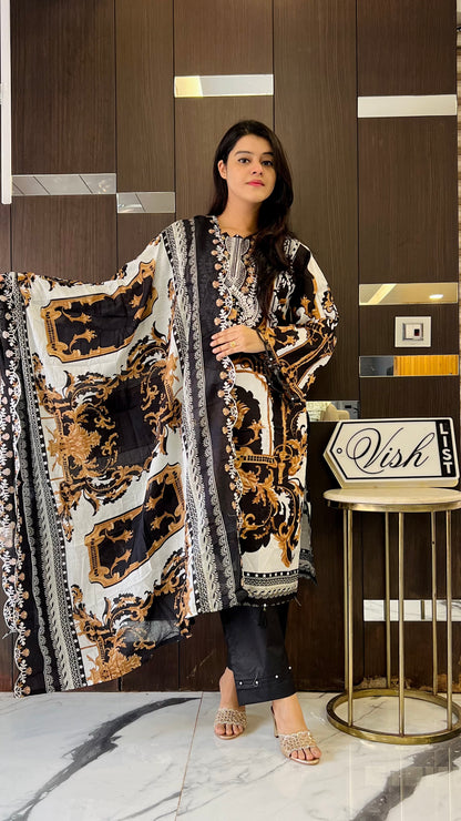 Afroze Pakistani Lawn Set LS 07