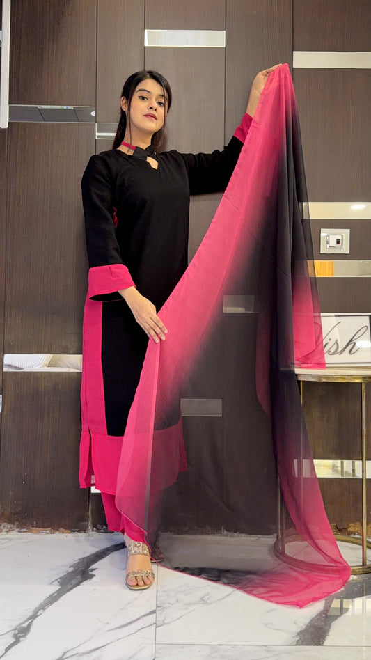 Dureshehwar Pakistani Suit 02 (Black)