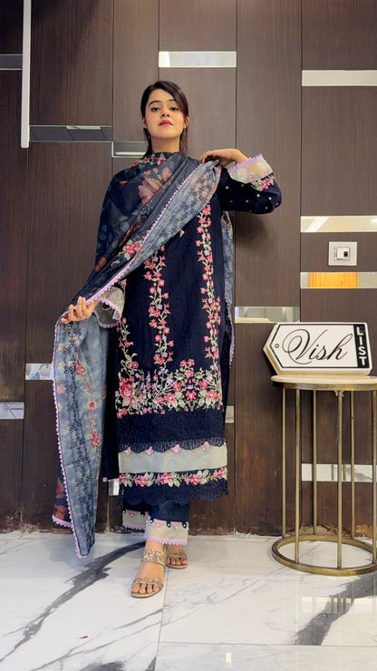 Anah Pakistani Lawn Set 02