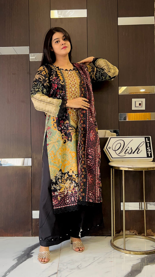 Suhani Pakistani Lawn Set LS 08