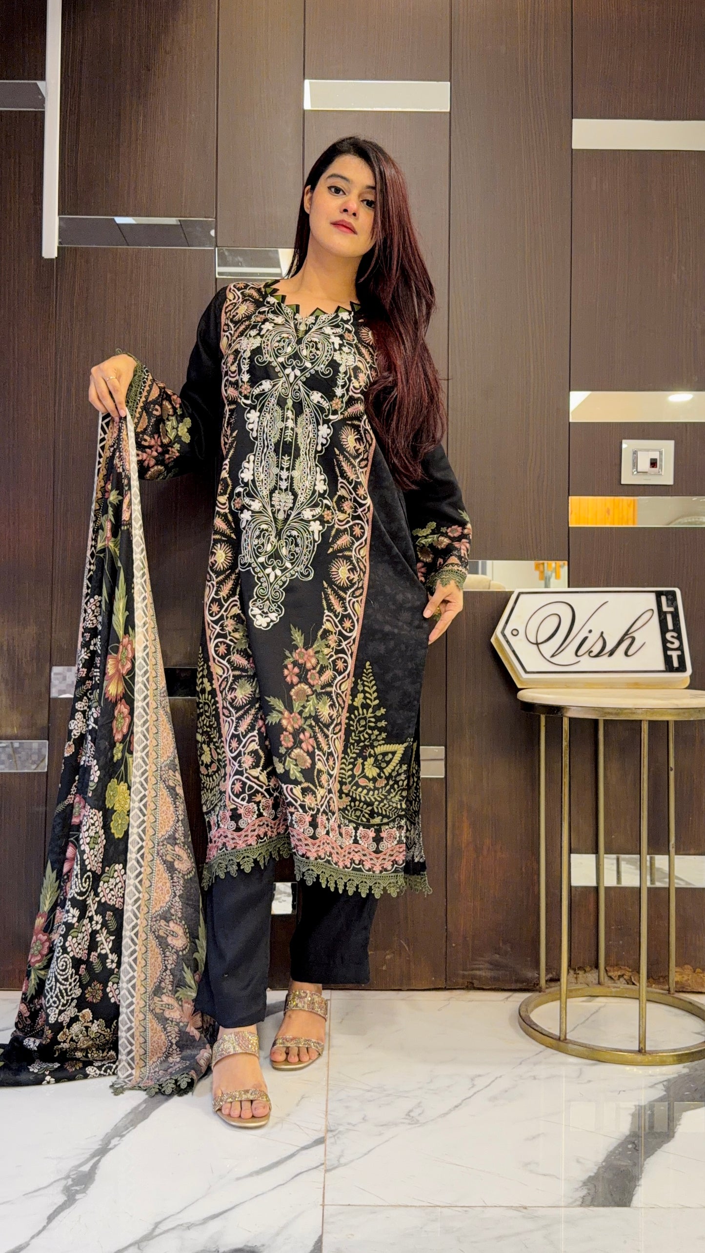 Pashmina Pakistani Suit 07