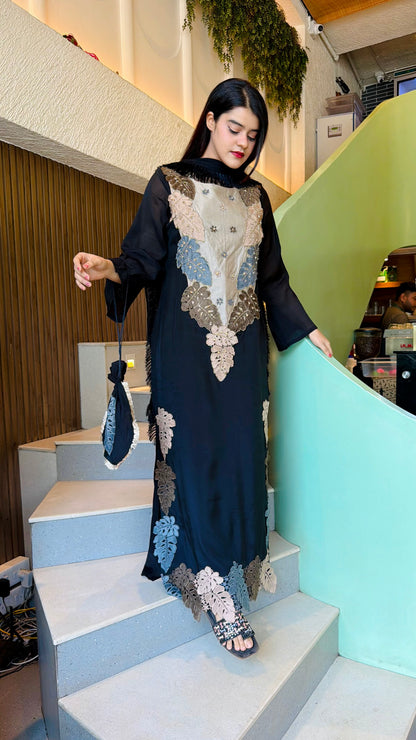 Zemaya Pakistani Luxe Kaftan
