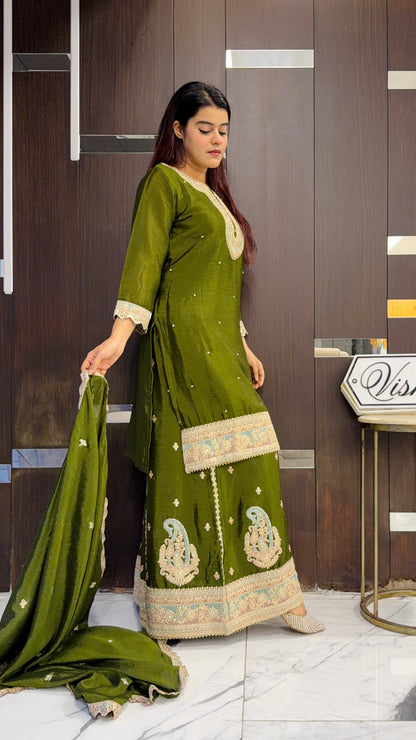 Nazneen Pakistani Sharara Set 09