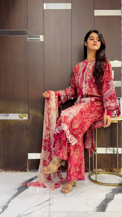 Raha Pakistani Lawn Set 01