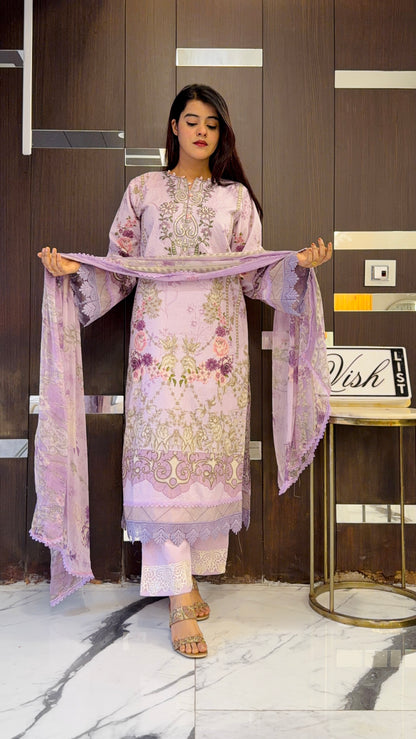 Bilkis Pakistani Lawn Set 02