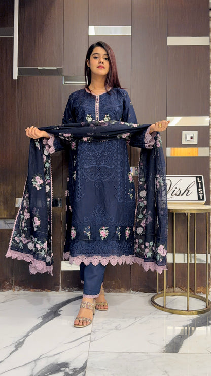 Anah Pakistani Lawn Set 09