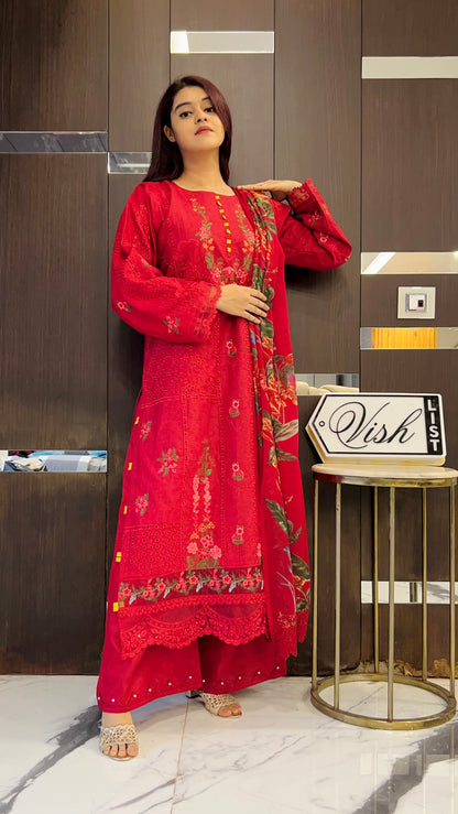 Hafza Pakistan Luxe Lawn Set 05