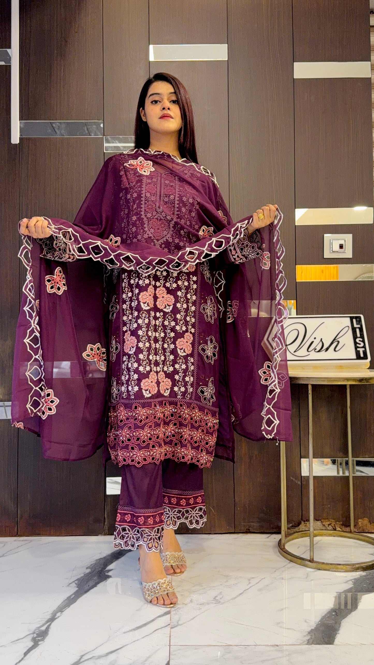 Zafrah Pakistani Formal Set 03