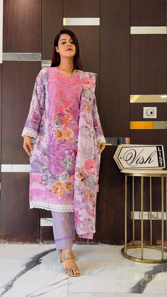 Raunak-e-Ramadan Pakistani Lawn Set 15