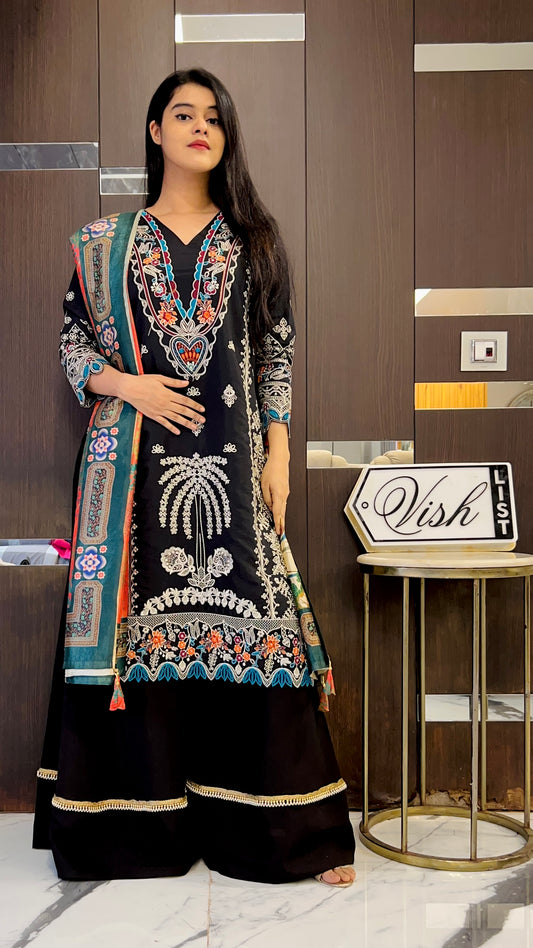 Roshi Pakistani Lawn Set 01