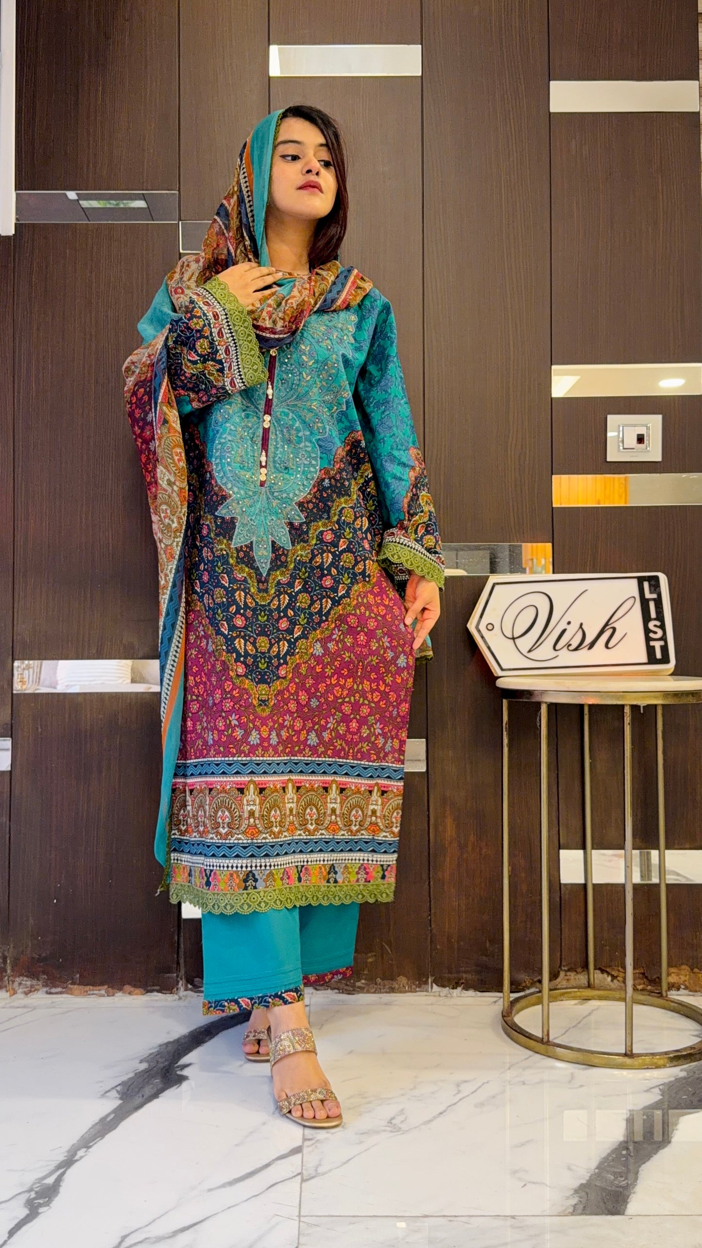 Masoom Pakistani Lawn Set 03