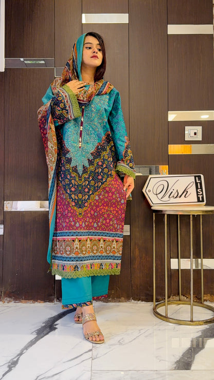 Masoom Pakistani Lawn Set 03