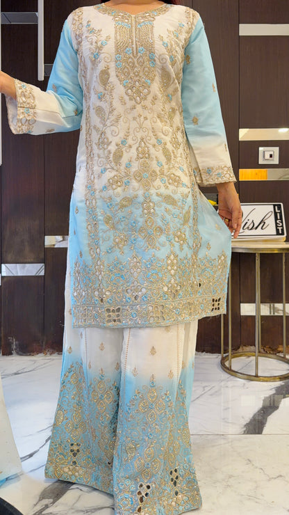Nazneen Pakistani Sharara Set 01