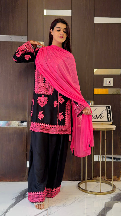 Jugnu Pakistani Farshi Salwar Set 01