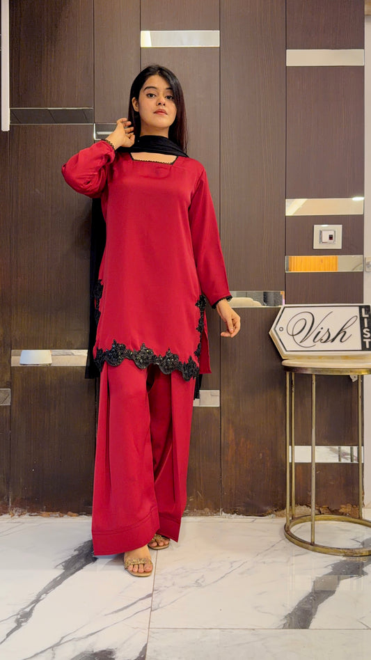 Sophia Solid Farshi Salwar Suit 13