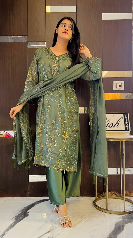 Nazm Pakistani Formal Set 24