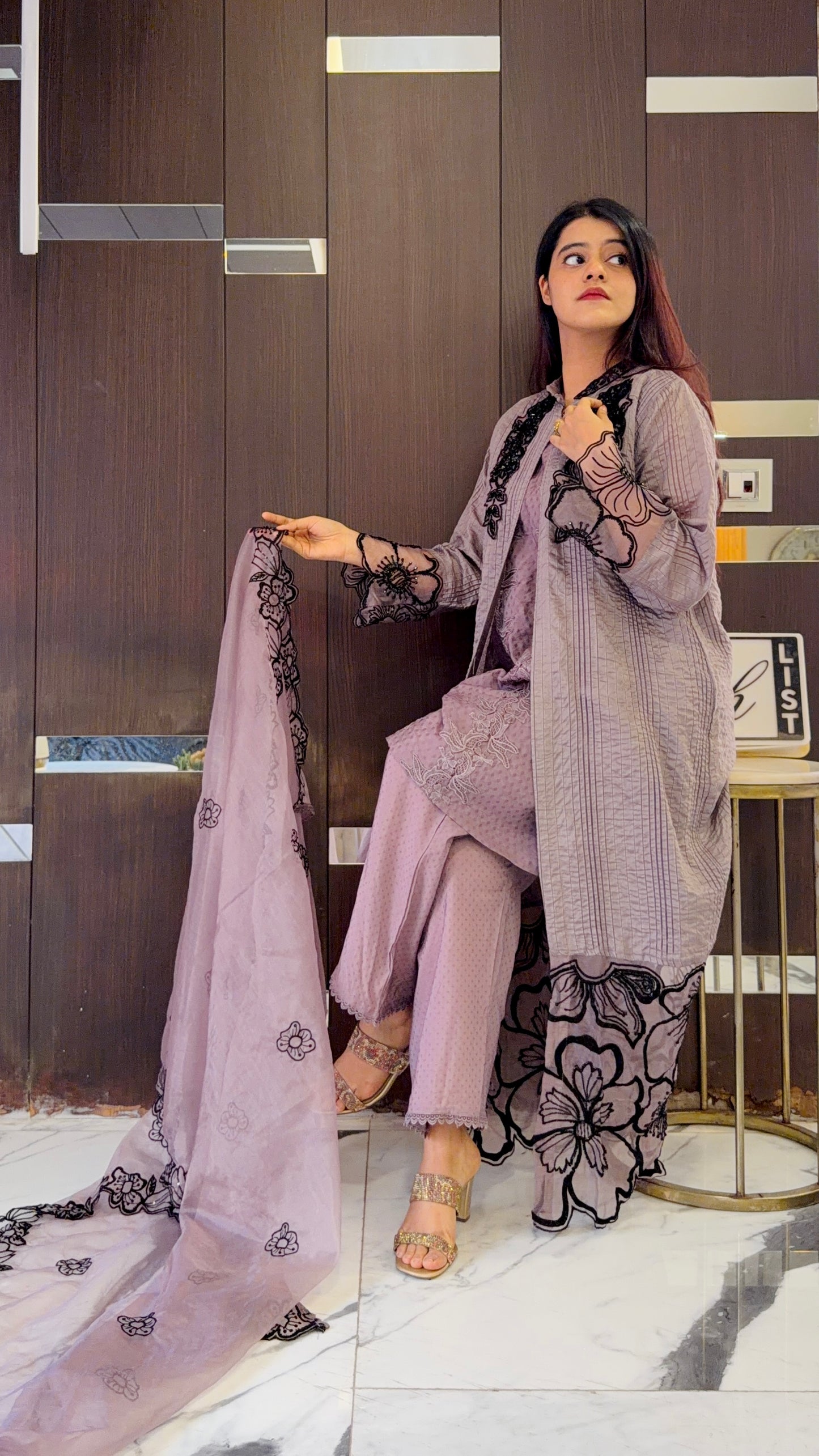 Nayab Pakistani Semi-Formal Set 13
