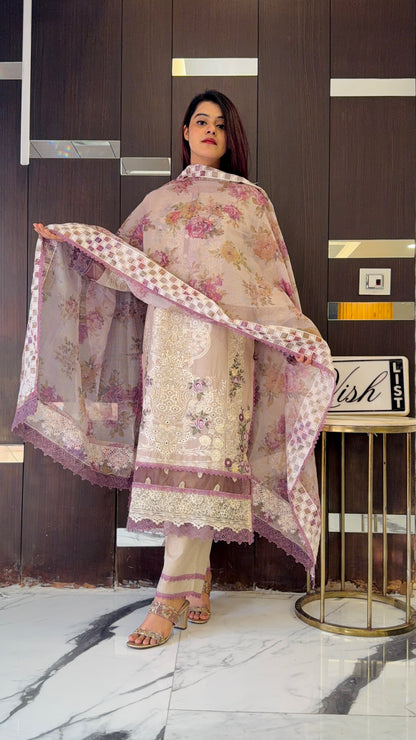 Anah Pakistani Lawn Set 07