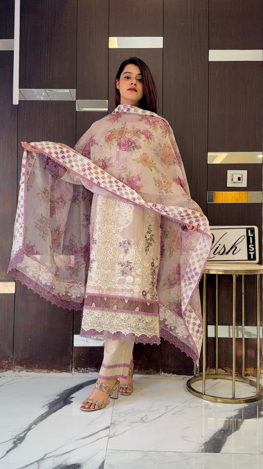 Anah Pakistani Lawn Set 07