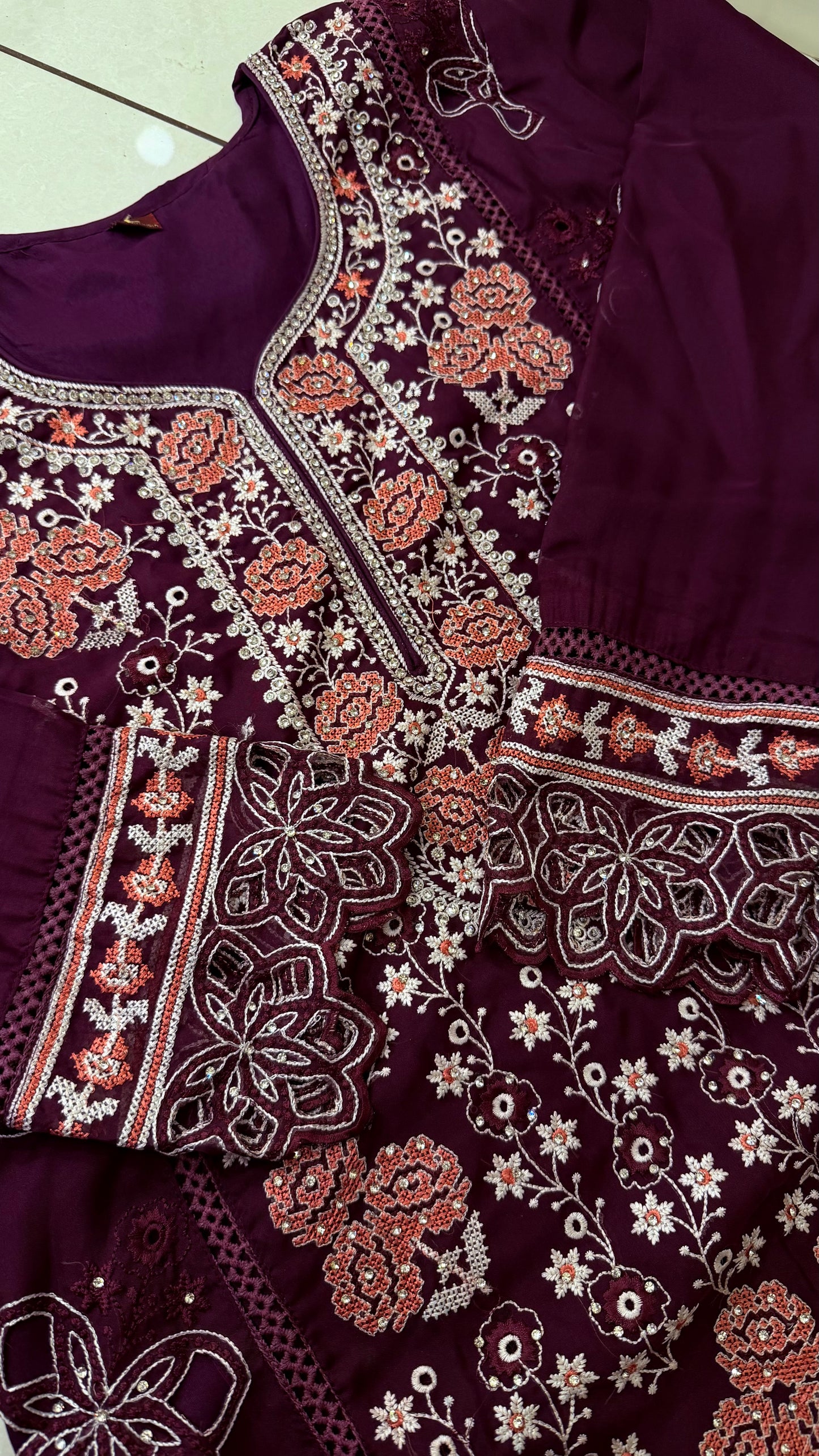 Zafrah Pakistani Formal Set 03