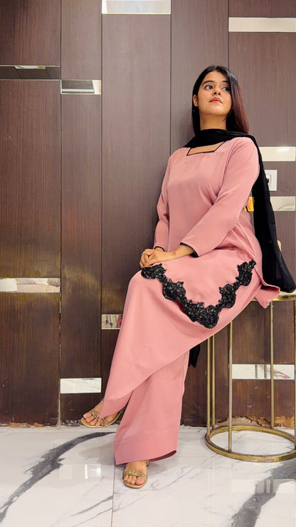Sophia Solid Farshi Salwar Suit 12