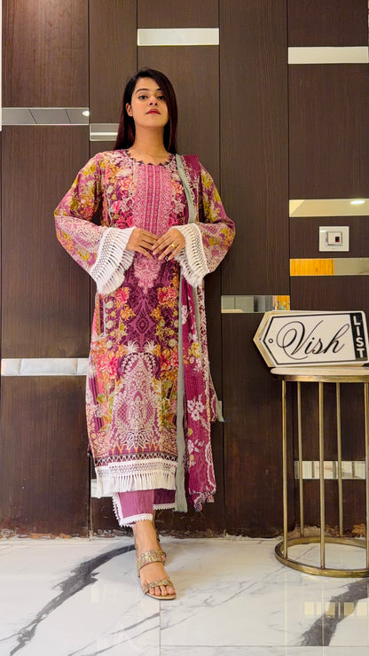 Raunak-e-Ramadan Pakistani Lawn Set 12
