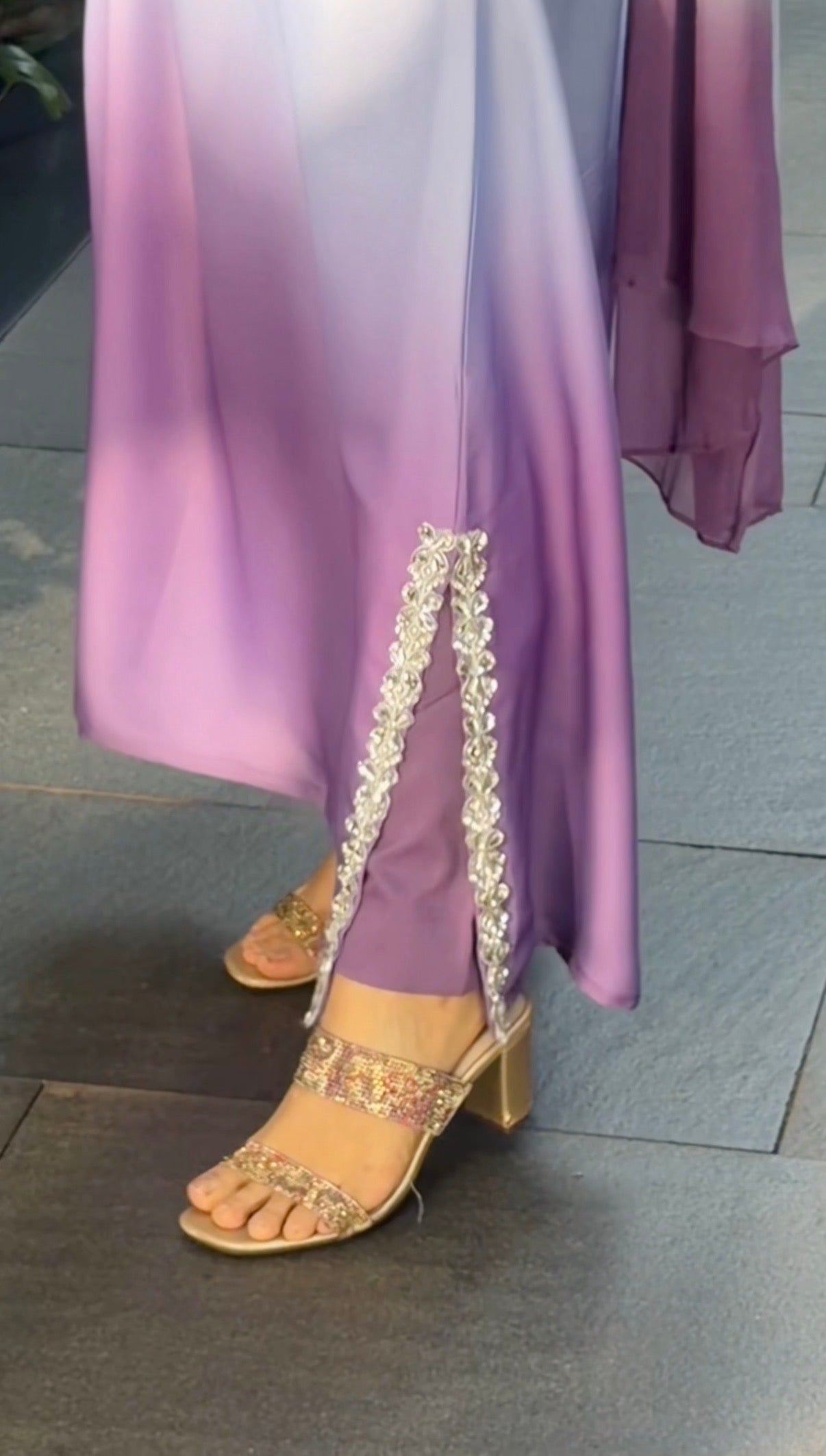 Hawa Pakistani Shaded Set