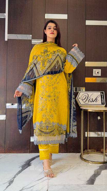 Irha Pakistani Lawn Set 02