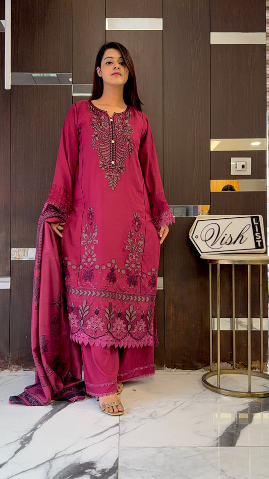 Shafa Pakistani Lawn Set 02