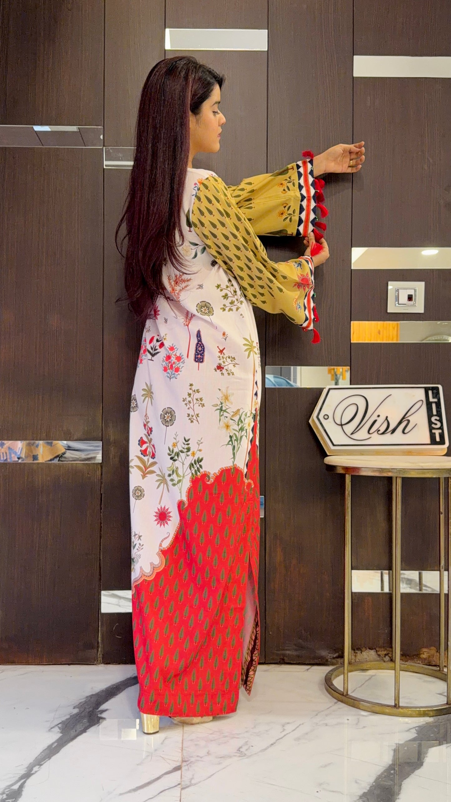 Samaya Pakistani Kaftan Co-ord Set 02