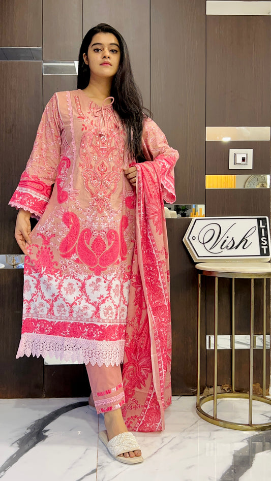 Kiswa Pakistani Lawn Set 07