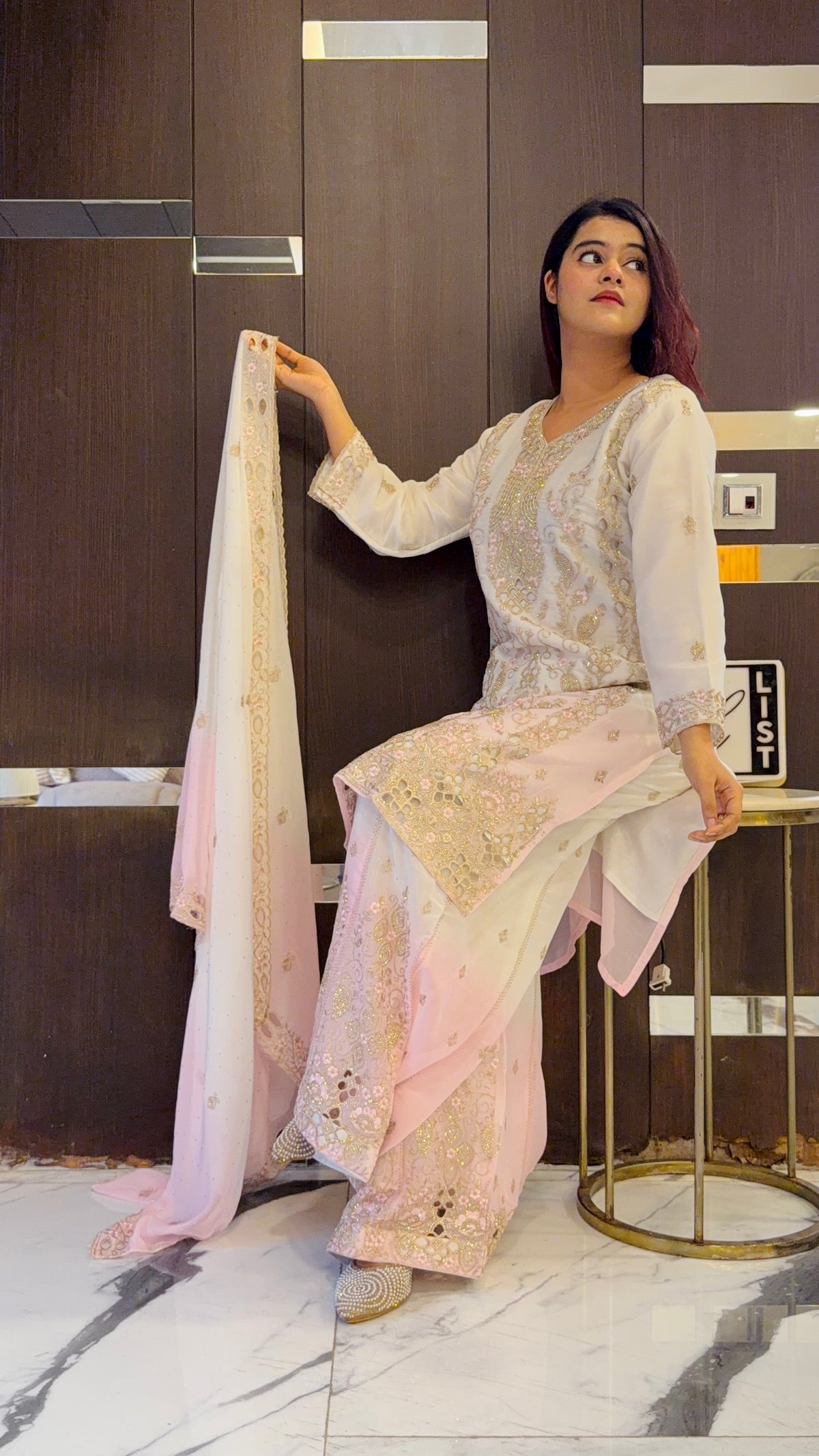 Nazneen Pakistani Sharara Set 02